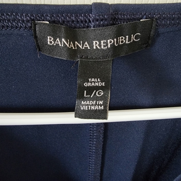 Banana Republic navy dress, size L Tall - Picture 3 of 4